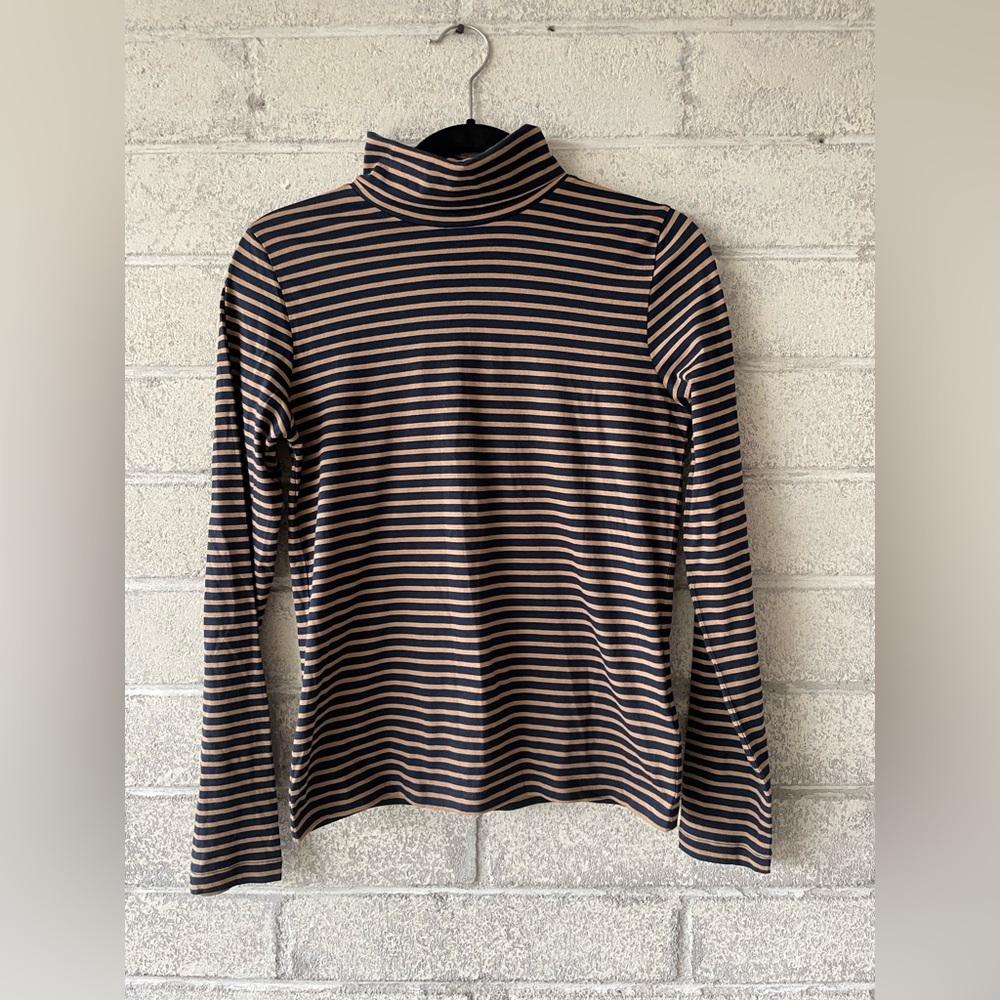 J Crew Cotton Tissue Turtleneck